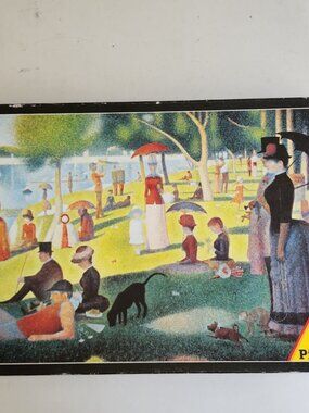 Piatnik 1000 Piece Jigsaw Puzzle Georges Seurat La Grande Jatte A Sunday Afterno